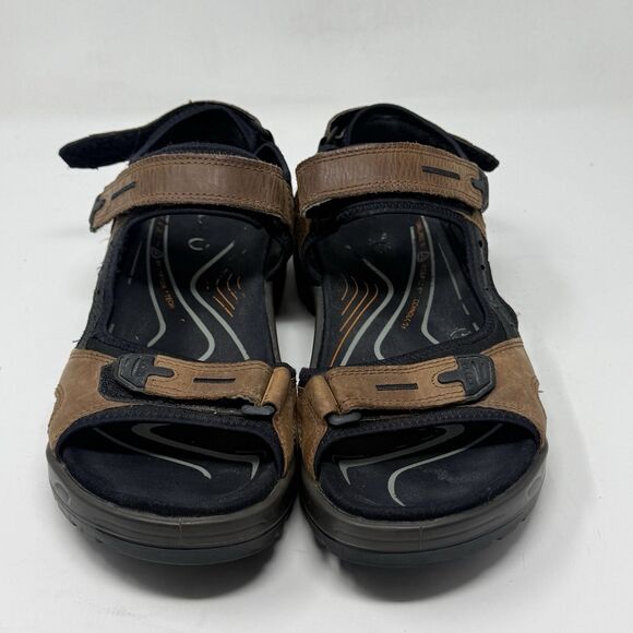 Ecco Yucatan Receptor Hiking Sandals Mens 12 - 12.5 EU 46 Brown Leather Comfort main image 6